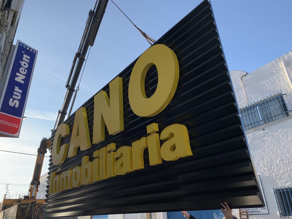 Rótulos para inmobiliarias en Almería